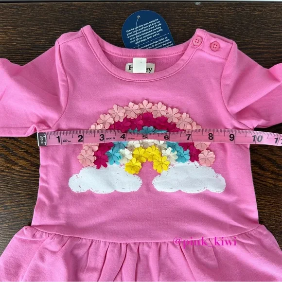 Hatley Baby Girls Rainbow Cloud Flounce Skirt Dress - Picture 8 of 9